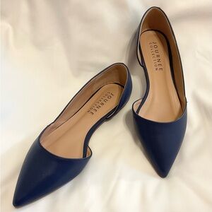 Journee Collection Women’s Cortni d’Orsay Flats (come with a plastic shoe box)